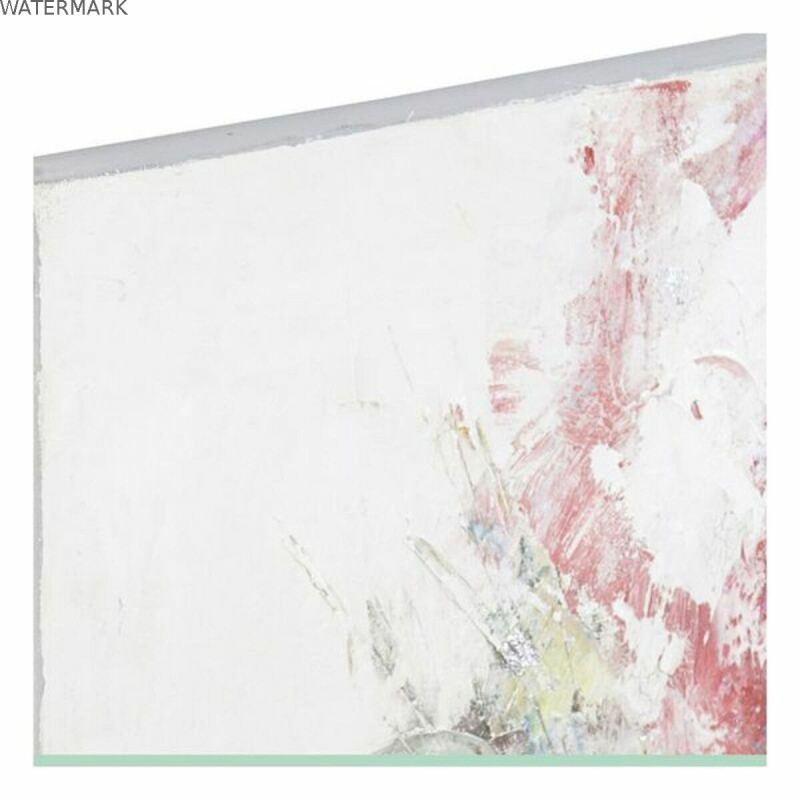 Cadre DKD Home Decor Peint à la main Fleurs (90 x 3 x 120 cm)