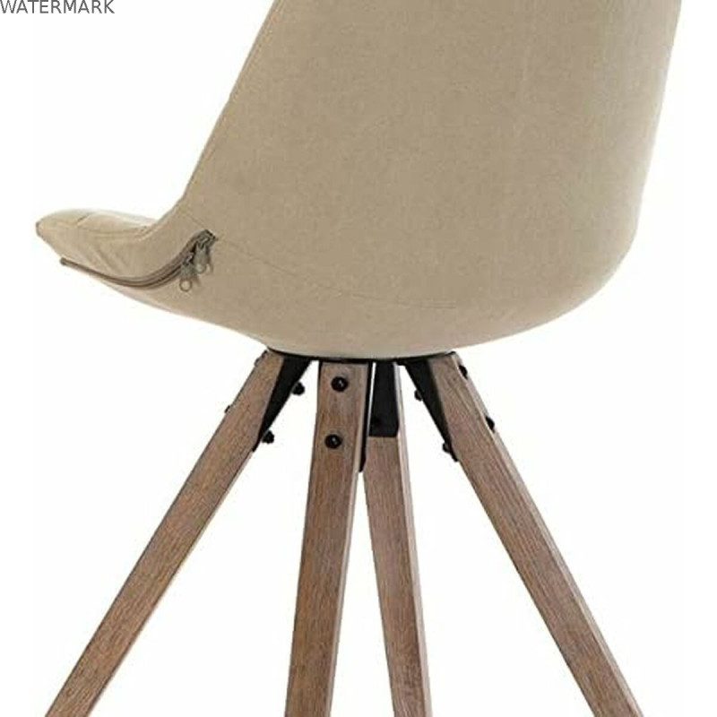 Chaise de Salle à Manger DKD Home Decor Beige Multicouleur 47 x 55 x 85 cm