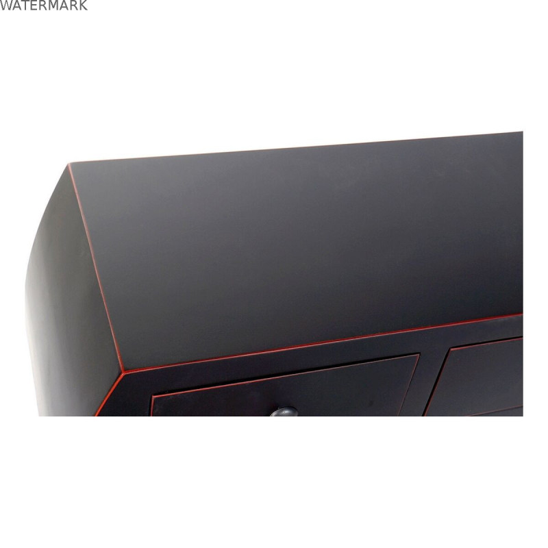 Meuble d'Entrée avec 3 Tiroirs DKD Home Decor Noir 96 x 26 x 80 cm
