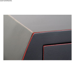 Meuble d'Entrée avec 3 Tiroirs DKD Home Decor Noir 96 x 26 x 80 cm