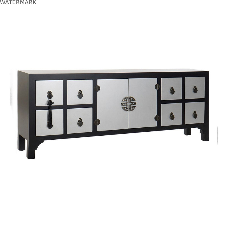 Table TV avec Tiroirs DKD Home Decor Oriental Bois MDF (130 x 24 x 51 cm) Table TV avec Tiroirs DKD Home Decor Oriental Bois MDF (130 x 24 x 51 cm)