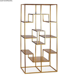 Étagère BIG-S3605004 Doré Métal 45 x 200 x 100 cm