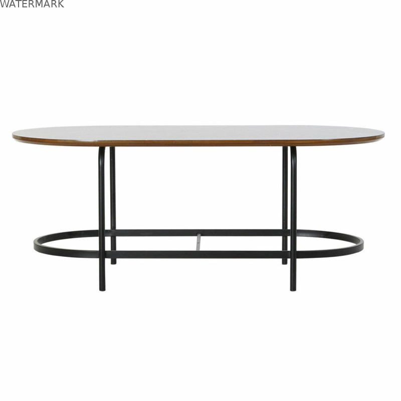 Table de Salle à Manger DKD Home Decor Bois Verre Fer 99,5 x 50 x 40 cm