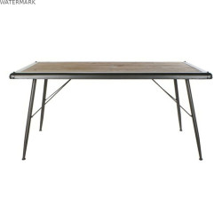 Table de Salle à Manger DKD Home Decor Métal Sapin 161 x 90 x 75 cm