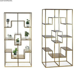 Étagère BIG-S3605004 Doré Métal 45 x 200 x 100 cm