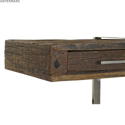 Meuble d'Entrée DKD Home Decor Marron Argenté 180 x 44 x 75 cm
