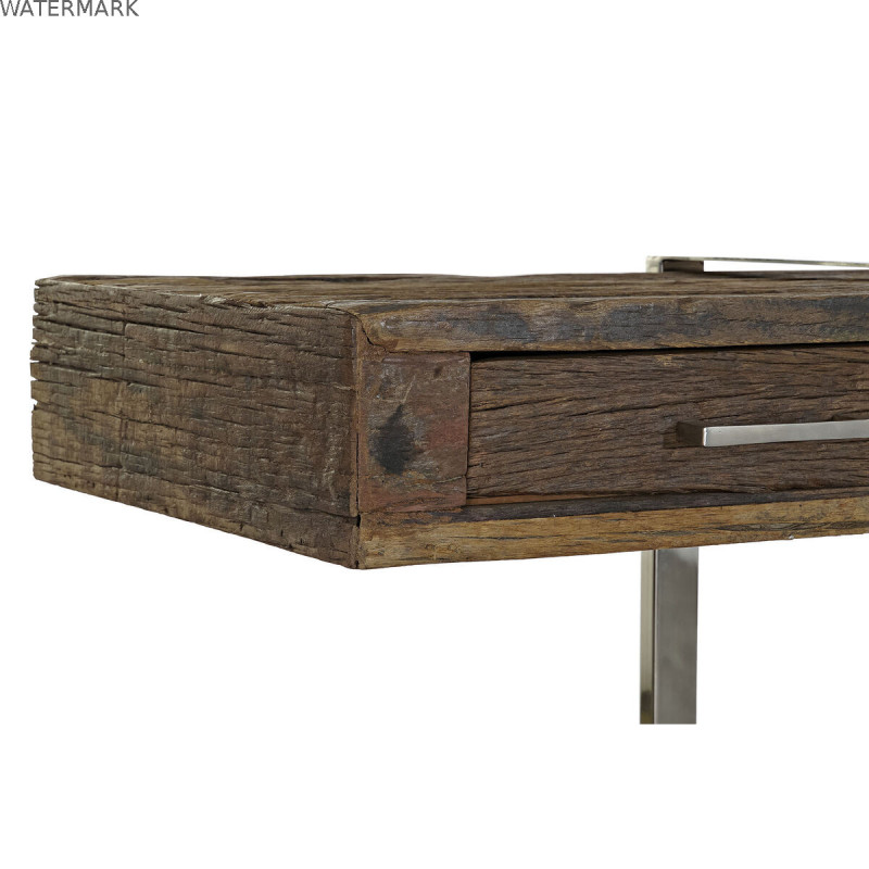 Meuble d'Entrée DKD Home Decor Marron Argenté 180 x 44 x 75 cm