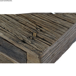 Meuble d'Entrée DKD Home Decor Marron Argenté 180 x 44 x 75 cm