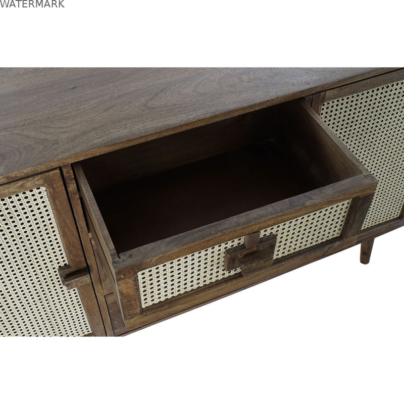 Buffet DKD Home Decor Rotin Bois de manguier (150.5 x 40.5 x 86 cm)