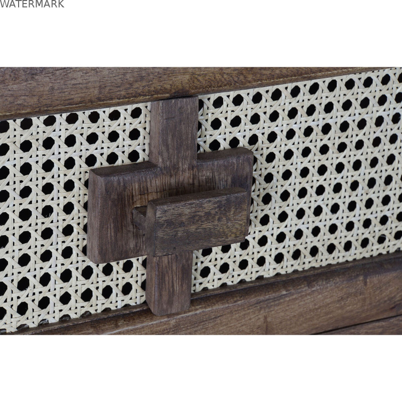 Buffet DKD Home Decor Rotin Bois de manguier (150.5 x 40.5 x 86 cm)