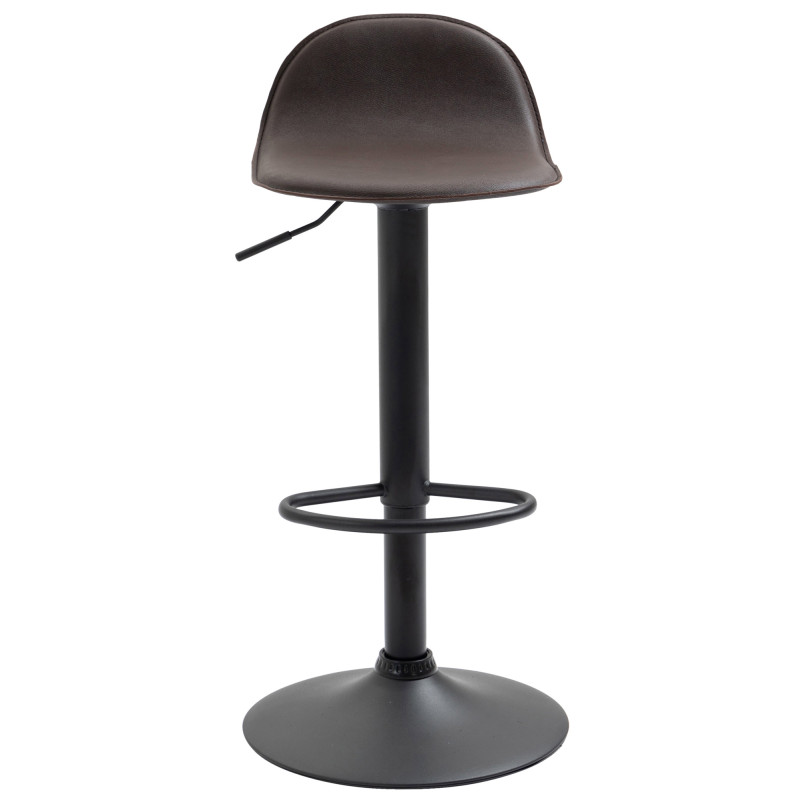 Tabouret de bar Lana V2 brun