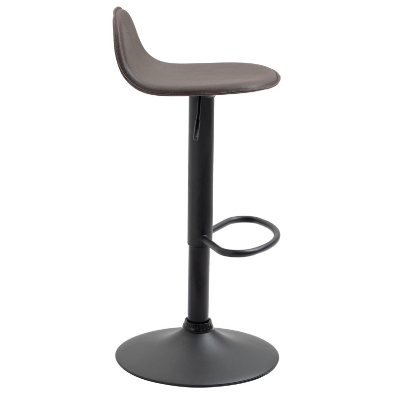 Tabouret de bar Lana V2 brun