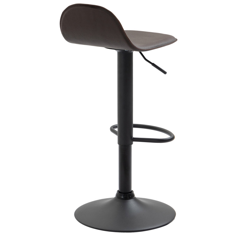 Tabouret de bar Lana V2 brun