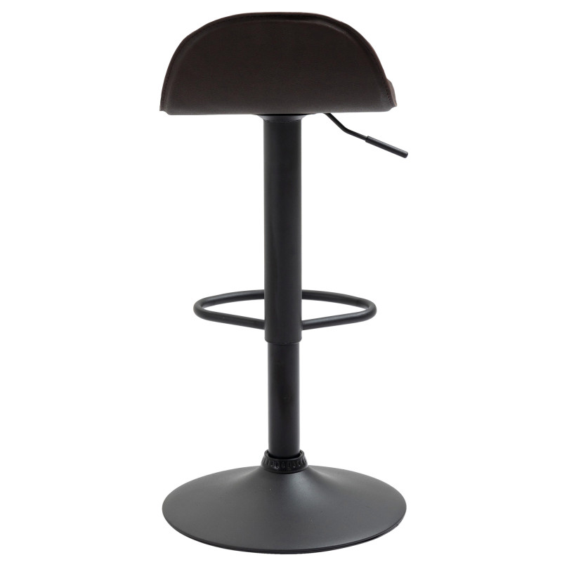 Tabouret de bar Lana V2 brun