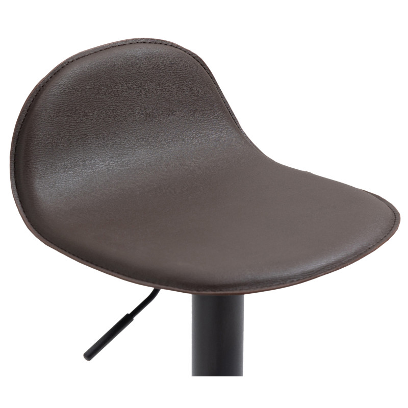 Tabouret de bar Lana V2 brun