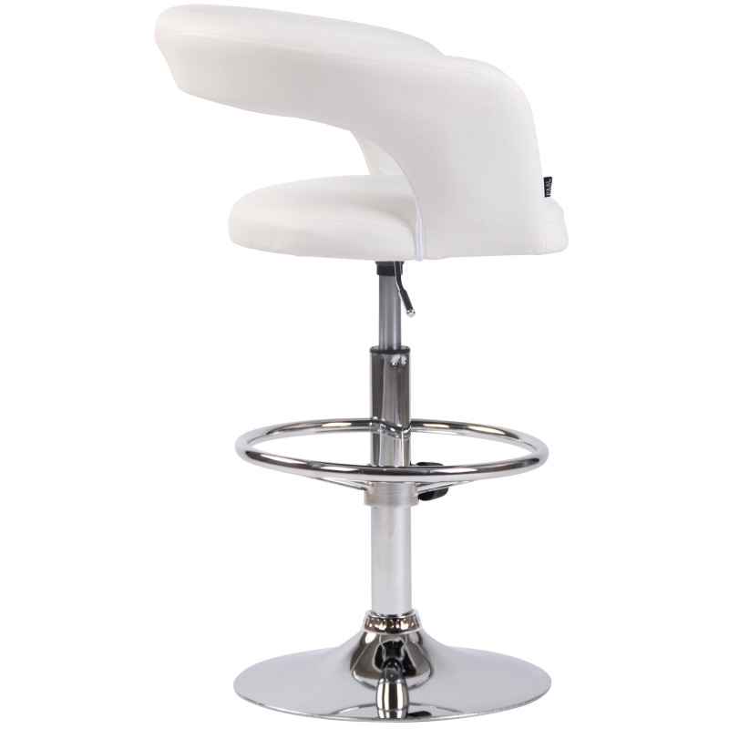 Tabouret de bar Jaen en simili cuir