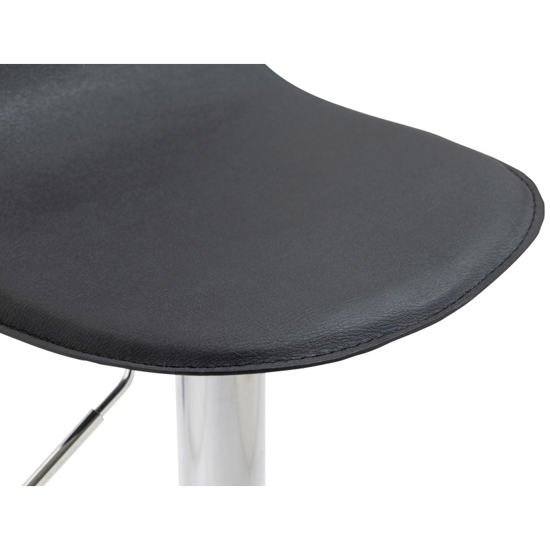 Tabouret de bar Lana V2 C noir