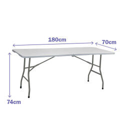 Table Piable Marbueno Gris...