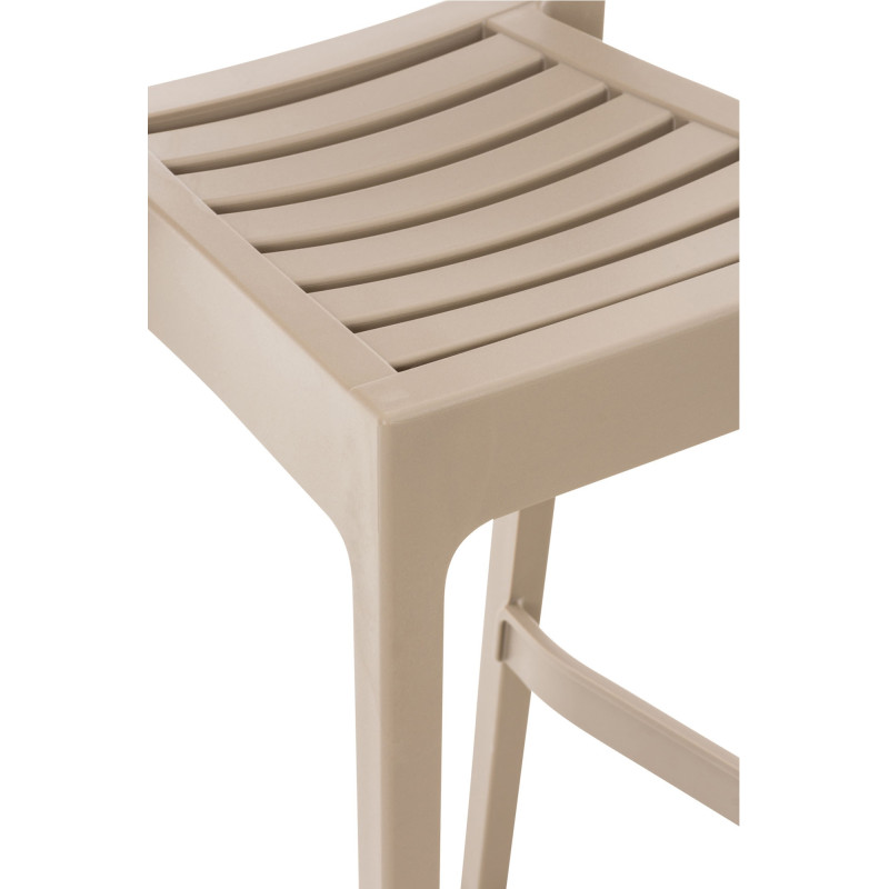 Tabouret de bar Ares boue