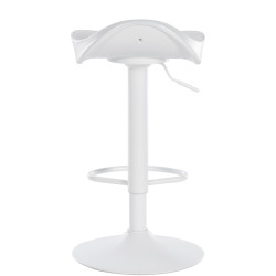 Tabouret de bar Alisson blanc