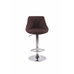 Lot de 2 tabourets de bar Lazio tissu C