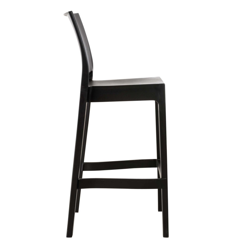 Tabouret de bar Maya noir