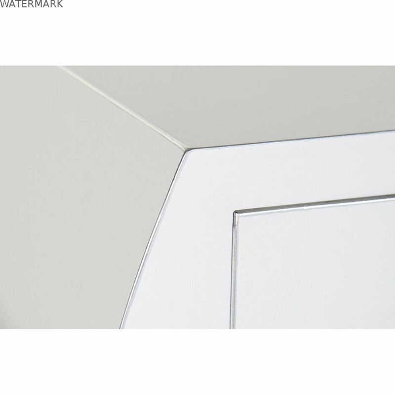Meuble d'Entrée DKD Home Decor Blanc Argenté 96 x 26 x 80 cm