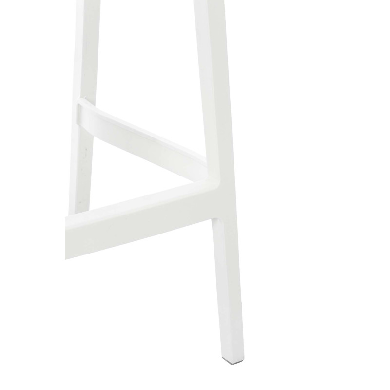 Tabouret de bar Maya blanc