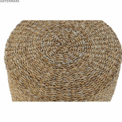 Repose-pied DKD Home Decor Fibre Naturel (40 x 40 x 40 cm)