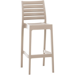 Tabouret de bar Ares boue