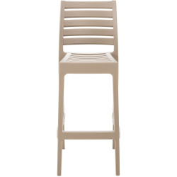 Tabouret de bar Ares boue