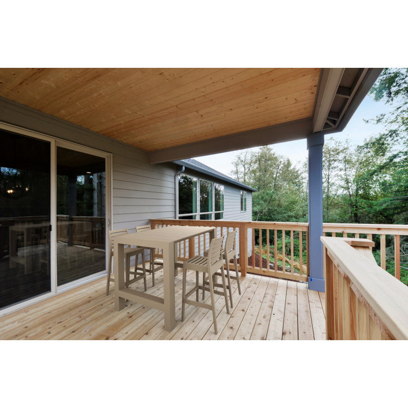 Tabouret de bar Ares boue