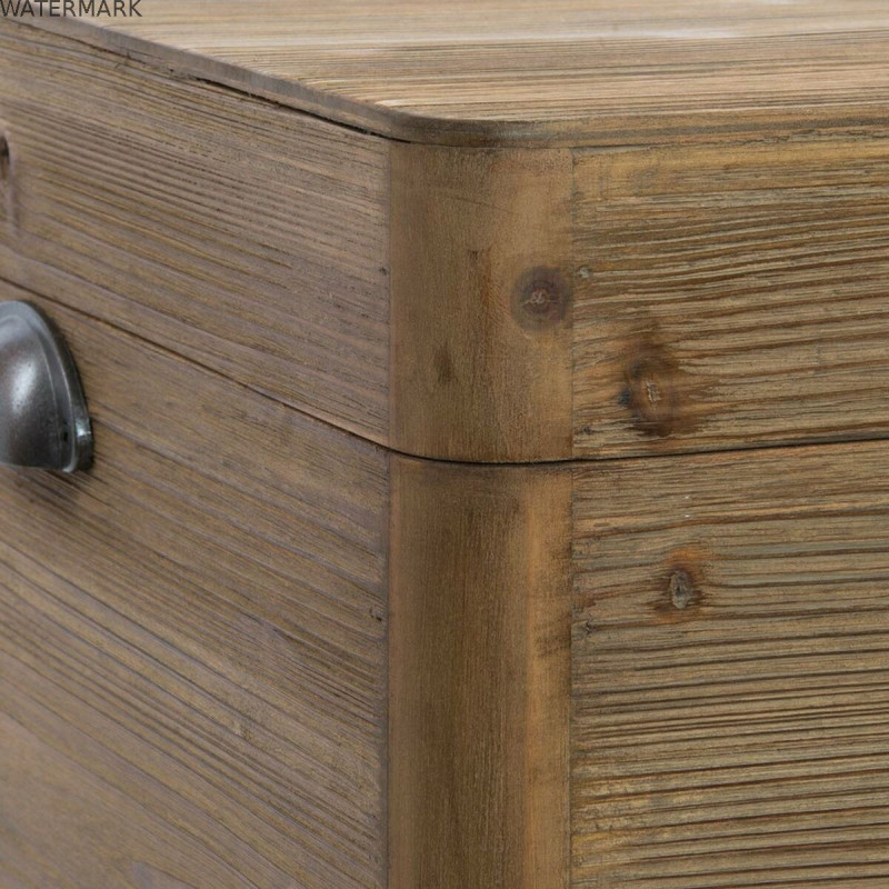 Table d'appoint DKD Home Decor Métal Bois (49 x 51 x 74 cm)