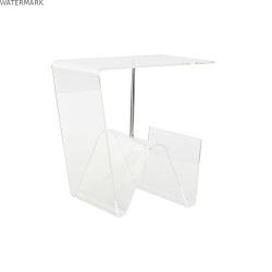 Petite Table d'Appoint DKD Home Decor Transparent 40 x 30 x 44 cm