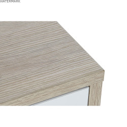 Meubles de télévision DKD Home Decor Blanc Métal Bois MDF (160 x 40 x 50 cm)