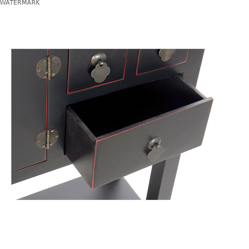 Meuble d'Entrée DKD Home Decor Noir 95 x 24 x 79 cm