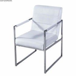 Siège DKD Home Decor Blanc Acier Plastique 75 x 57 x 92 cm