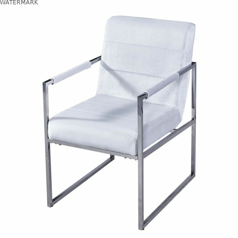 Siège DKD Home Decor Blanc Acier Plastique 75 x 57 x 92 cm