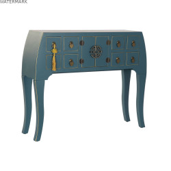 Meuble d'Entrée DKD Home Decor Bleu 98 x 26 x 80 cm