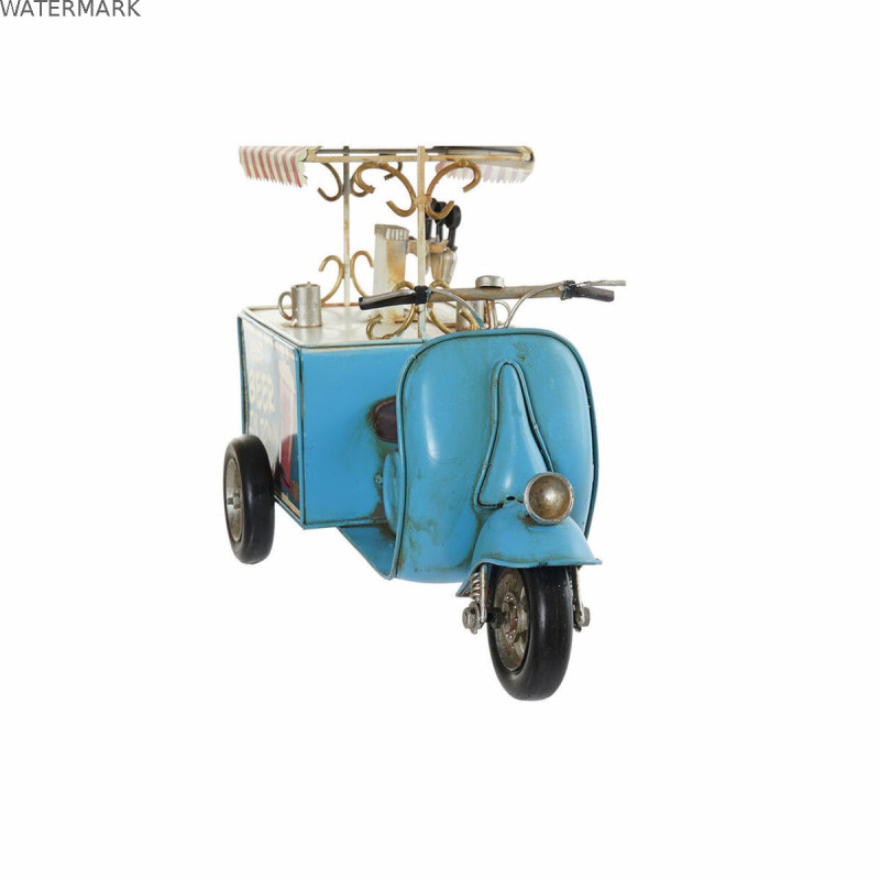 Figurine Décorative DKD Home Decor Jaune Bleu Vintage 31,5 x 15 x 26,5 cm (2 Unités)