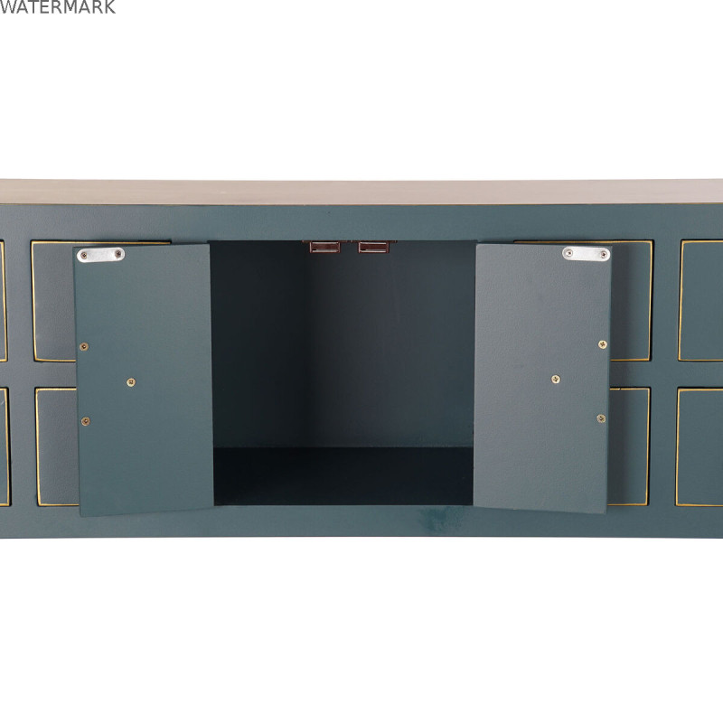 Meuble d'Entrée DKD Home Decor Bleu 98 x 26 x 80 cm