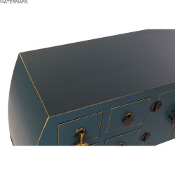 Meuble d'Entrée DKD Home Decor Bleu 98 x 26 x 80 cm