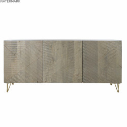 Buffet DKD Home Decor Métal Bois de manguier (160 x 45 x 75 cm)