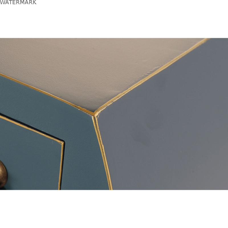 Meuble d'Entrée DKD Home Decor Bleu 98 x 26 x 80 cm