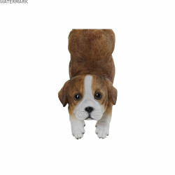 Figurine Décorative DKD Home Decor Résine Chien (9 x 10.5 x 20 cm) (3 pcs)
