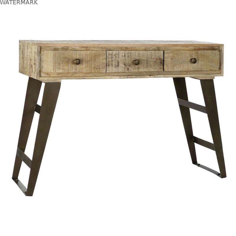 Meuble d'Entrée DKD Home Decor Noir 130 x 40 x 89 cm