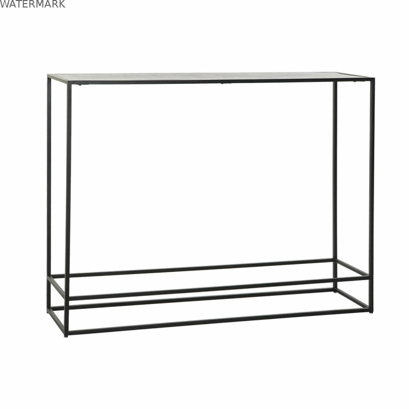 Meuble d'Entrée DKD Home Decor Noir Doré 110 x 25 x 84 cm