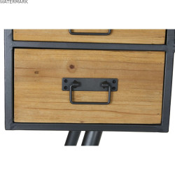 Bureau DKD Home Decor Métal Sapin (135 x 60 x 95 cm)