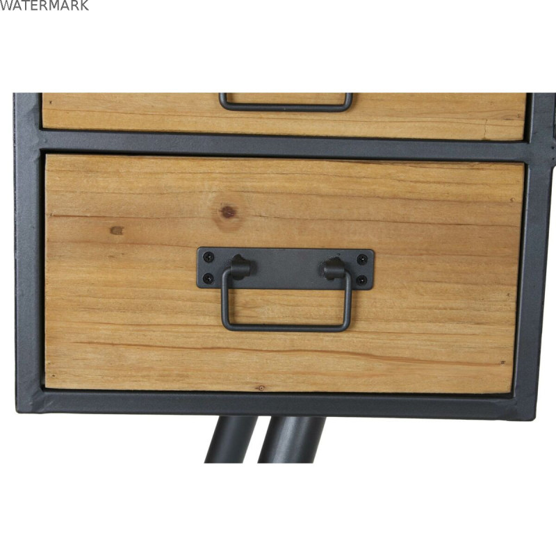 Bureau DKD Home Decor Métal Sapin (135 x 60 x 95 cm)