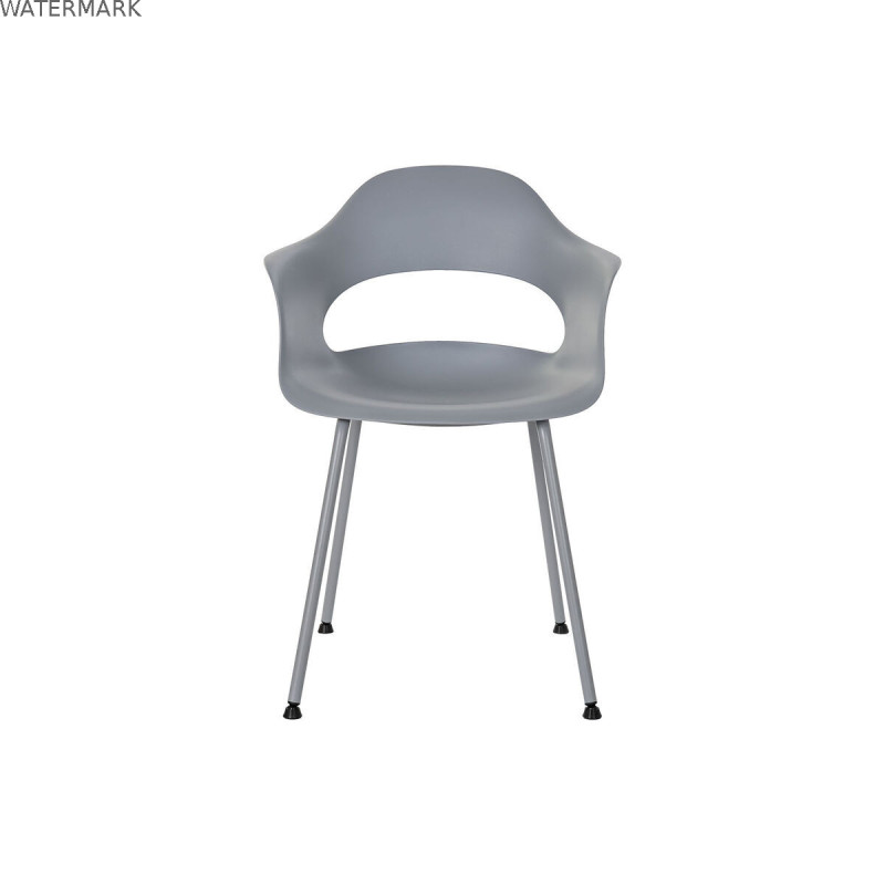 Chaise DKD Home Decor Gris clair 56 x 54 x 80 cm